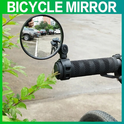 Bicycle Mirror Universal Handlebar Rear-view Mirror 360 degree Rotate for Bike Bicycle Cycling Accessories