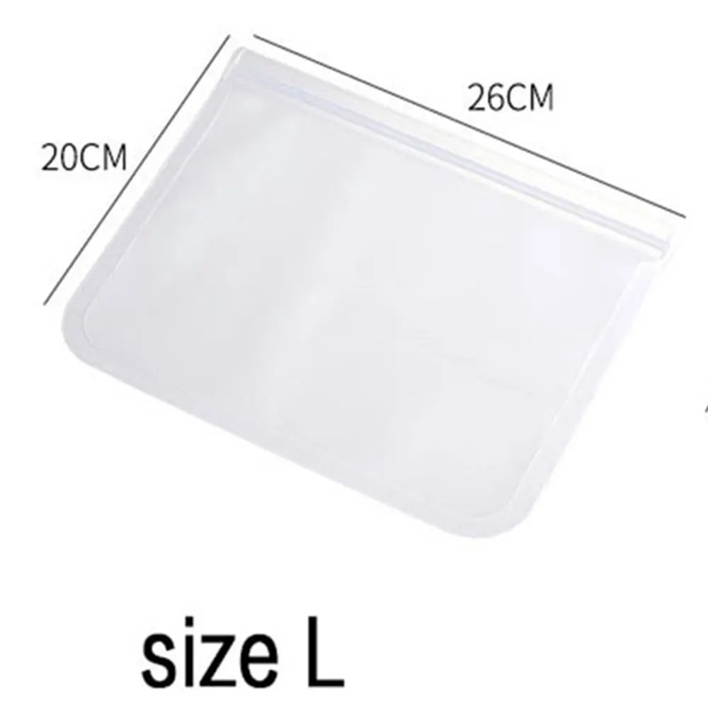 EVA Food Preservation Bag Refrigerator Food Storage Bag Fruit and Vegetable Food Sealing Bag Reusable Stonego Preservation Bag