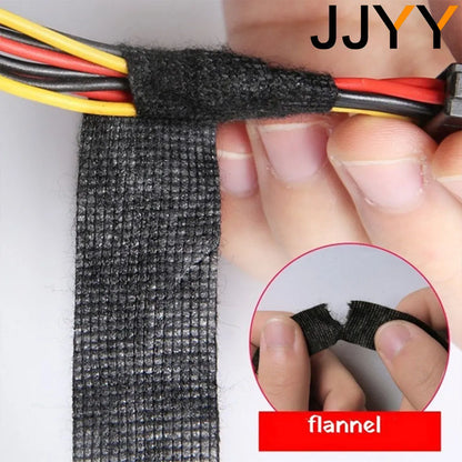 New Width 15mm*15M Electrical Insulation Tape Heat-resistant Wiring Harness PET Bundle Flame Retardant Tape