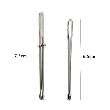 1/2pcs Garment Clips Needle Elastic Band Rope Wearing Threading Guide Forward Device Tool For Wear Rope Sewing DIY Sewing Tools