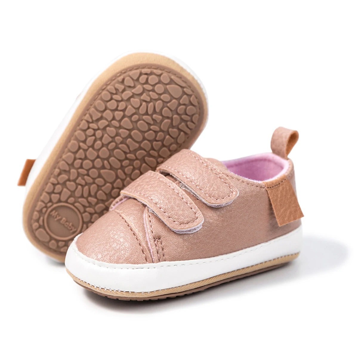 Meckior Baby Software Sole Toddler Shoes Comfortable Breathable Anti-slip Baby Sneakers Multi-color Optional 0-18 Months