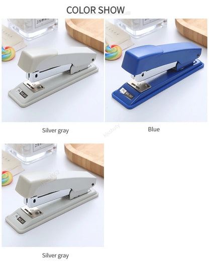 Hand held stapler student office binding machine multi function labor saving durable stapler thickened medium stapler