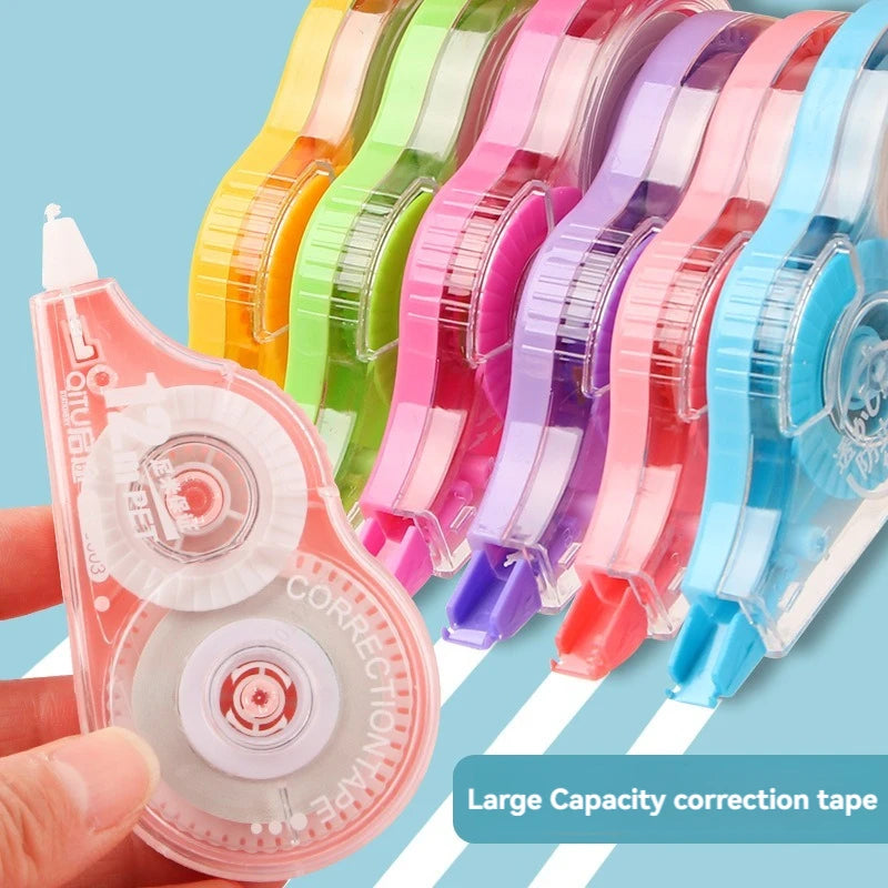 Correction Tape 6 Packs, 2834.65 Inch In Total, Affordable Packs, Large Capacity Correction Tape, Student Correction Tape, White