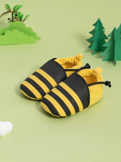 Meckior Newborn Cute Animal Pattern Baby Shoes Bee Baby Boys Girls Soft Shoes Anti-slip No Baby Shoe Loss Casual Moccasin