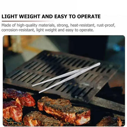 Multifunction Barbecue Tongs Food Tongs Food Clip Kitchen Gadgets Stainless Steel Churrasco Tweezers Clip Buffet BBQ Tool