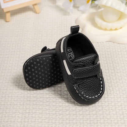 New Unisex Leather Shoes Anti-slip Soft Bottom Baby Boys and Girls Casual Shoes Newborn Toddler First Walkers Crib Shoes 0-18M