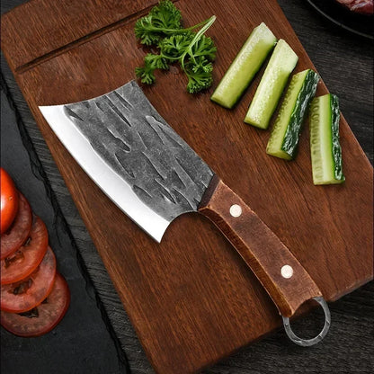 Kitchen Chef Knives Handmade Forged Boning Knife Meat Cleaver Stainless Steel Butcher Knife Wooden Handle Kitchen Accessories