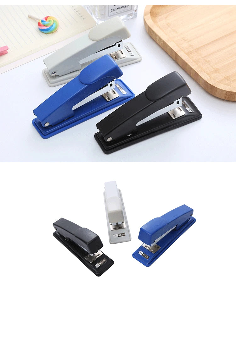 Hand held stapler student office binding machine multi function labor saving durable stapler thickened medium stapler