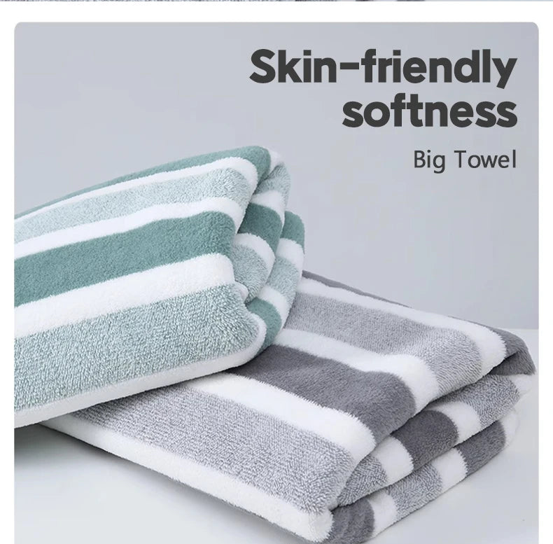 Pc Thickened Absorbent Bath Towel Soft Face Towel for Home