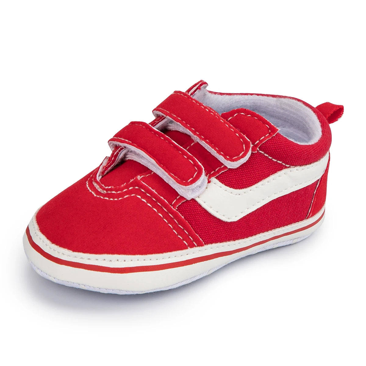 2023 New Baby Canvas Sneakers Anti-slip Soft Plaid Baby Boy Girl Shoes Newborns First Walkers Infant Baby Unisex Casual Shoes