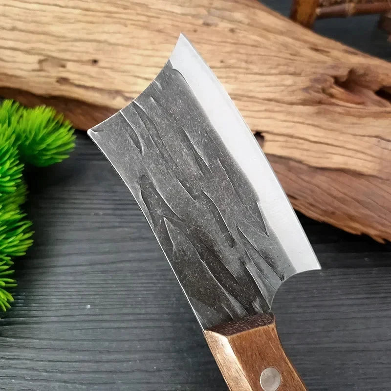 Kitchen Chef Knives Handmade Forged Boning Knife Meat Cleaver Stainless Steel Butcher Knife Wooden Handle Kitchen Accessories