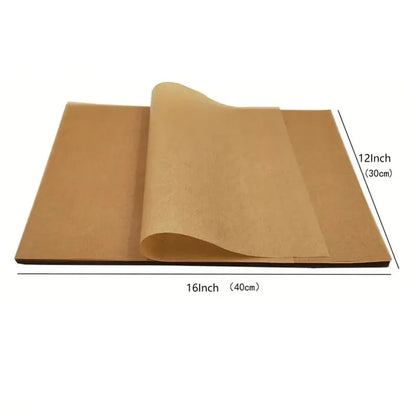 Rectangle Parchment Paper Baking Paper Silicone Oil Paper Greaseproof Paper Barbecue Paper Steamer Paper