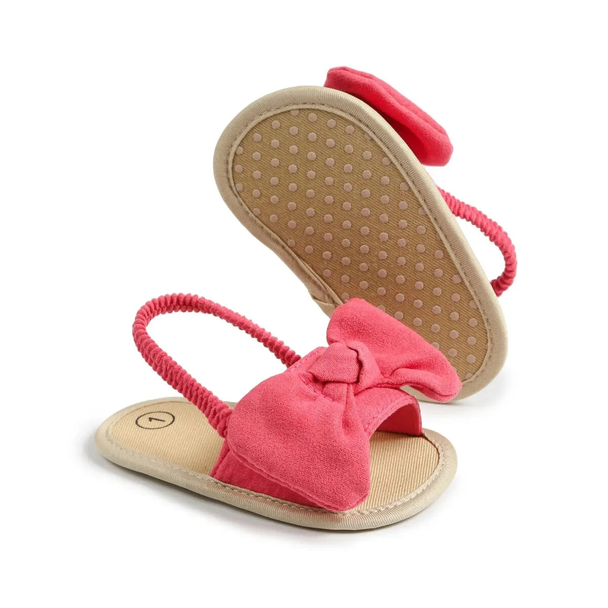 Meckior Casual Baby Girl Boy Sandals Breathable Open Toe Anti Slip Toddler First Walker Shoes Summer Outdoor Party Beach Slipper