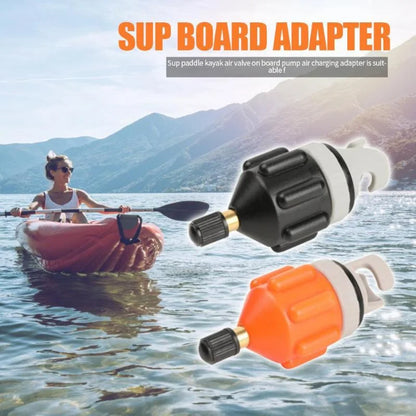 Durable Air Valve Adaptor Wear-resistant Rowing Boat Air Valve Adaptor Nylon Kayak Inflatable Pump Adapter for SUP Board