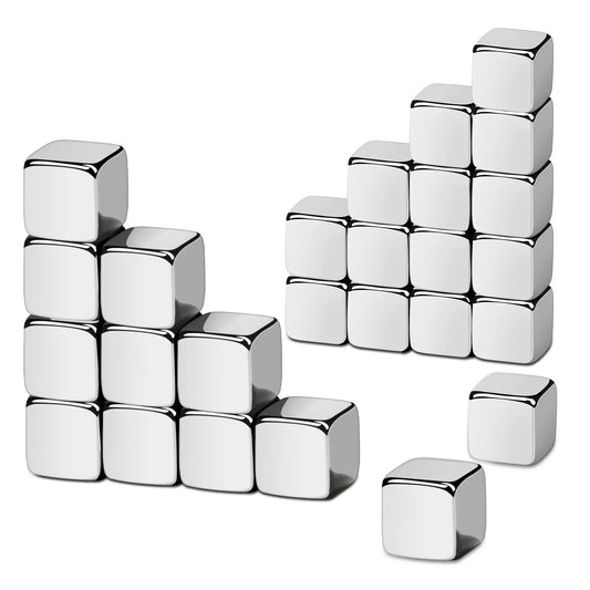 Cube Neodymium Magnets, Cube Rare Earth Magnet Small Magnets for Fridge, Whiteboard, Science, Crafts, Office and Locker Magnets