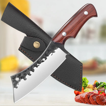 Sharp Cooking Knife Stainless Steel Kitchen Knife Fruit Peeler Chef Knife Vegetable Peeler Meat Cleaver Fish Scissorsy