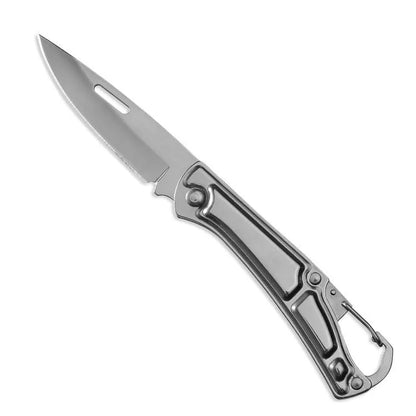 Pocket Folding Fruit Knife, Stainless Steel Outdoor Knife with Non-slip Handle for Kitchen Accessories