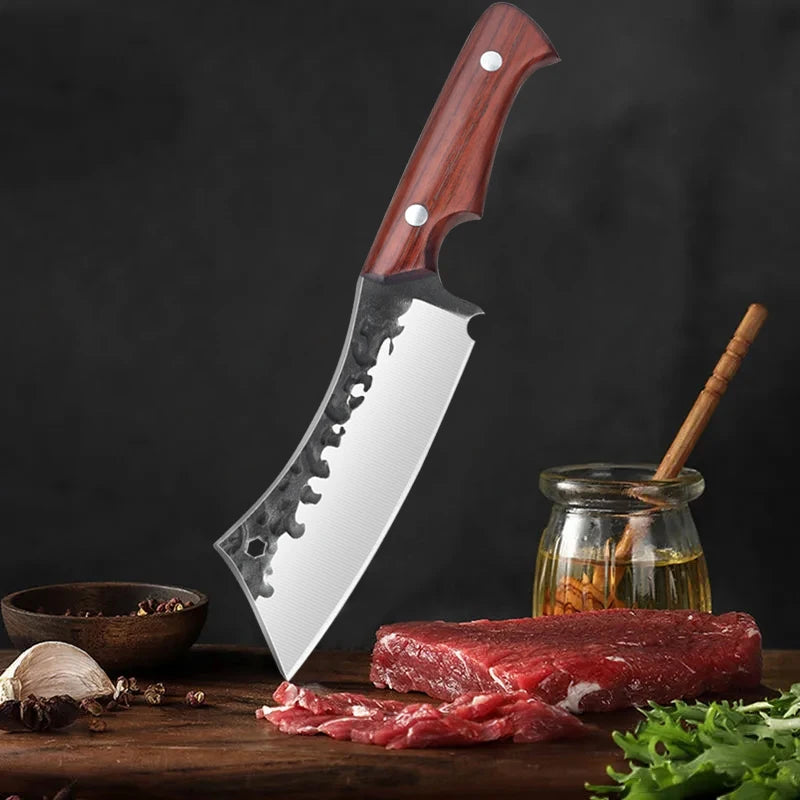 Sharp Cooking Knife Stainless Steel Kitchen Knife Fruit Peeler Chef Knife Vegetable Peeler Meat Cleaver Fish Scissorsy