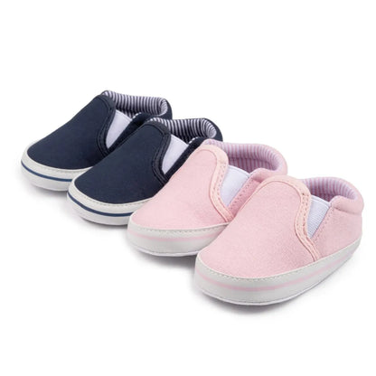 Meckior Casual Canvas Baby Shoes Strawberry Pattern Sleeve Mouth Toddler Anti-slip Soft Sole Newborn Infant Boy Girl Shoes