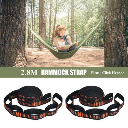 Correias De Poliéster Reforçado Para Acampamento AO Ar Livre Black Hammock Straps 5 Ring Alta Carga-rolamento Farpado 2pcs