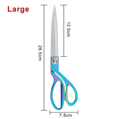 Professional Sewing Scissors Stainless Steel Tailor Scissors 8/9/10inch Fabric Cloth Cutter Diy Sewing Tools and Accessories 가위