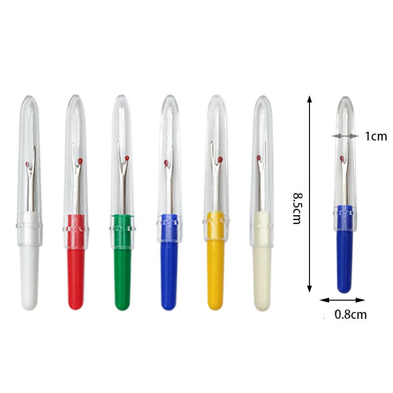 1/4pcs Plastic Handle Craft Thread Cutter Seam Ripper Stitch DIY Knife Needle Arts Sewing Tools Unpicker Sewing Accessories