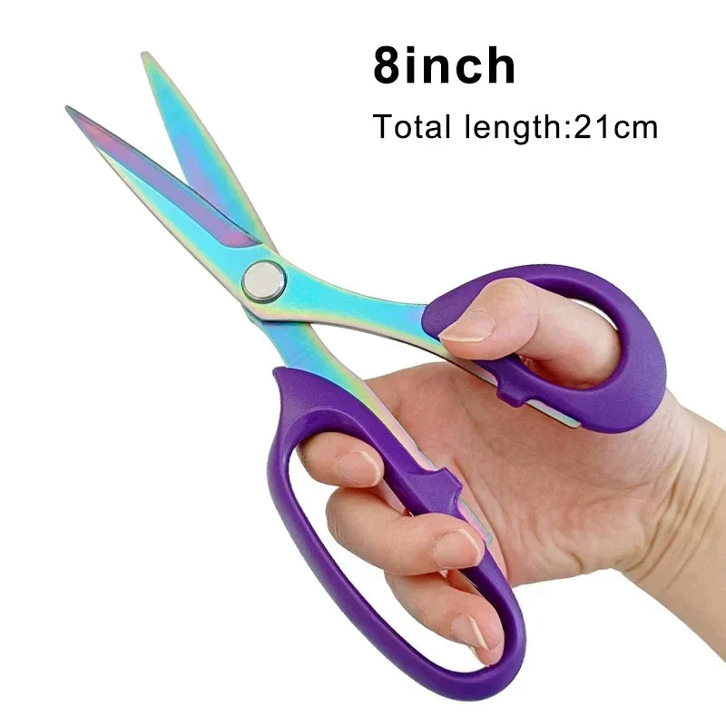 Tailor Scissors Sewing Scissors for Fabric 8/10inch Stainless Steel Scissor Sewing Tool Clothing Cutter Shears DIY Sewing Tools