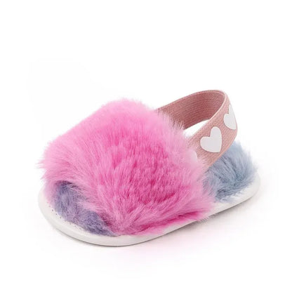 Meckior New Baby Walking Shoes Newborn Garden Shoes Breathable Soft Sandals Color Blocking Cute Baby Shoes Baby Girl 0-18M