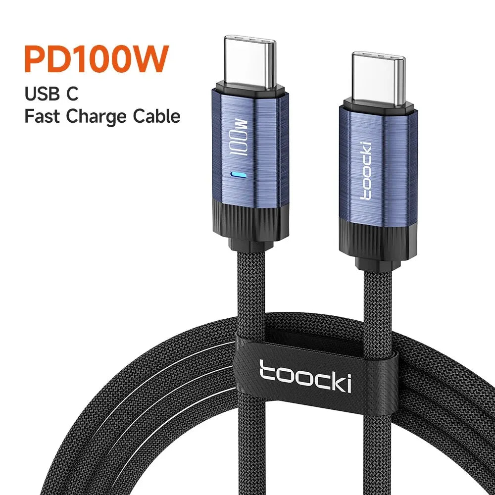 240W USB C to USB Type C Cable 48V 5A PD3.1 Super Fast Charging for iPhone 15 ProMax Samsung S23 MacBook Hauwei Xiaomi