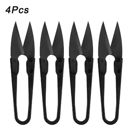 5/4/3/2/1pcs Sewing Scissors U Sewing Clipper Beading Thread Cutter Trimming Threads Stitch Supplies Embroider Fabric Scissors