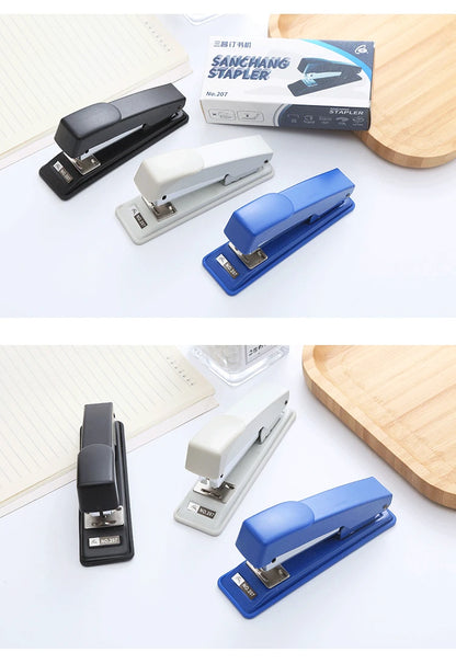 Hand held stapler student office binding machine multi function labor saving durable stapler thickened medium stapler