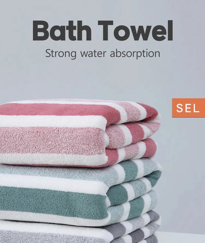 Pc Thickened Absorbent Bath Towel Soft Face Towel for Home