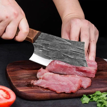 Kitchen Chef Knives Handmade Forged Boning Knife Meat Cleaver Stainless Steel Butcher Knife Wooden Handle Kitchen Accessories