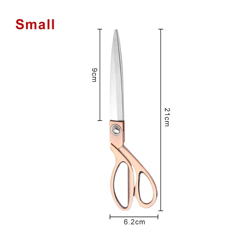 Professional Sewing Scissors Stainless Steel Tailor Scissors 8/9/10inch Fabric Cloth Cutter Diy Sewing Tools and Accessories 가위