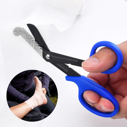 Survive Paramedic Medical Rescue Scissor Trauma Gauze IFAK Emergency First Aid Shear Outdoor Nurse Utility Camp Hike Home Tijera