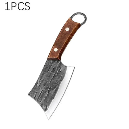 Kitchen Chef Knives Handmade Forged Boning Knife Meat Cleaver Stainless Steel Butcher Knife Wooden Handle Kitchen Accessories