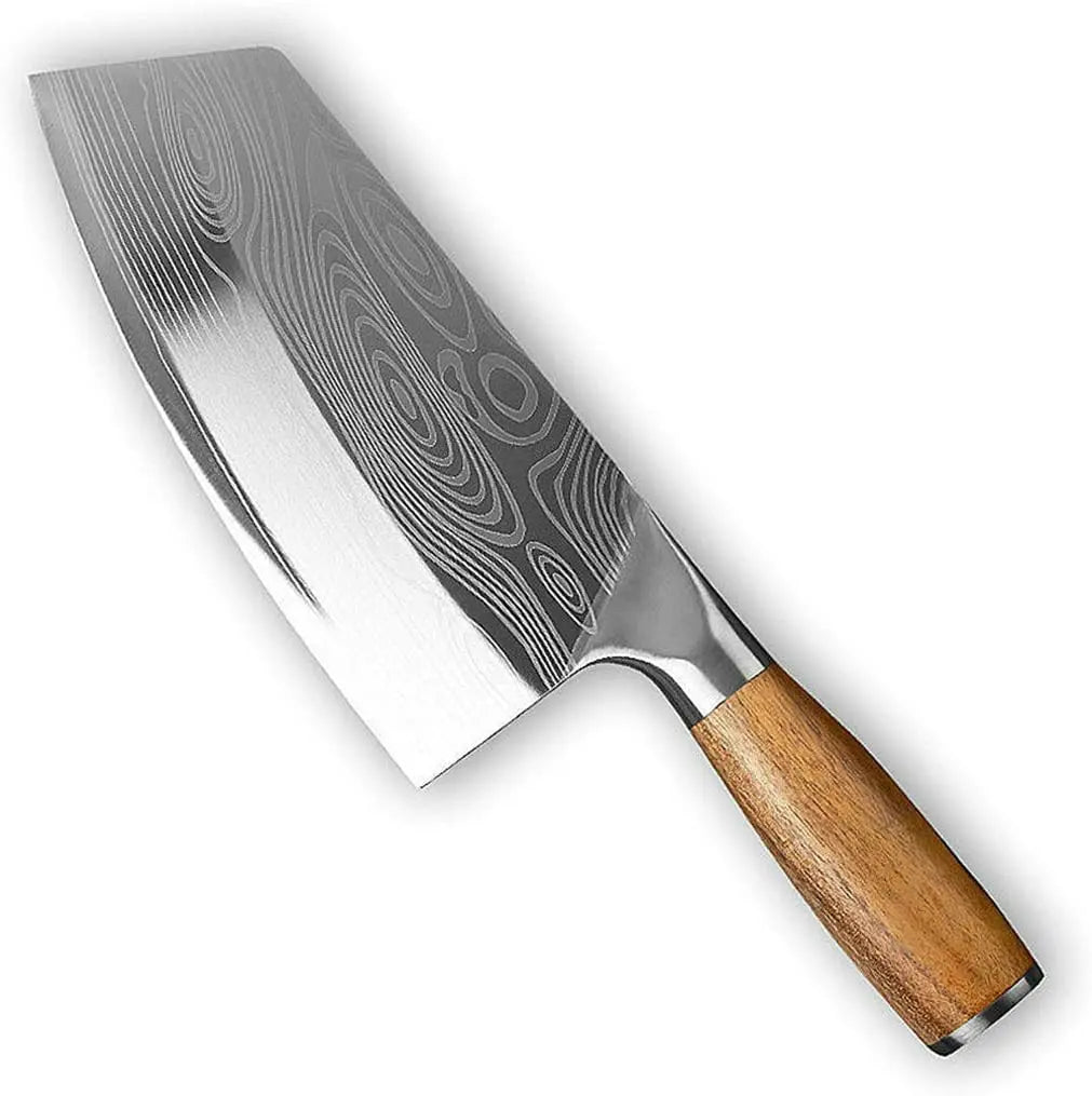 Premium Damascus Pattern Chef Knife Slicing Knife Set Sharp Vegetable Cutter Professional Japanese Knives for Kitchen