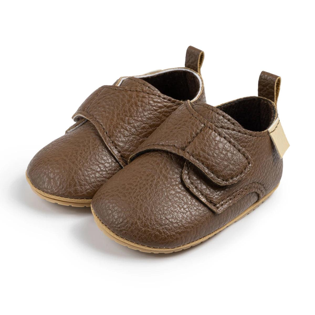 New Retro Leather Baby Shoes Classic Multi-color Baby Casual Boys Girls Shoes Rubber Bottom Non-slip Spring Infant First Walkers