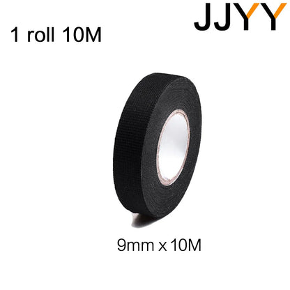 New Width 15mm*15M Electrical Insulation Tape Heat-resistant Wiring Harness PET Bundle Flame Retardant Tape