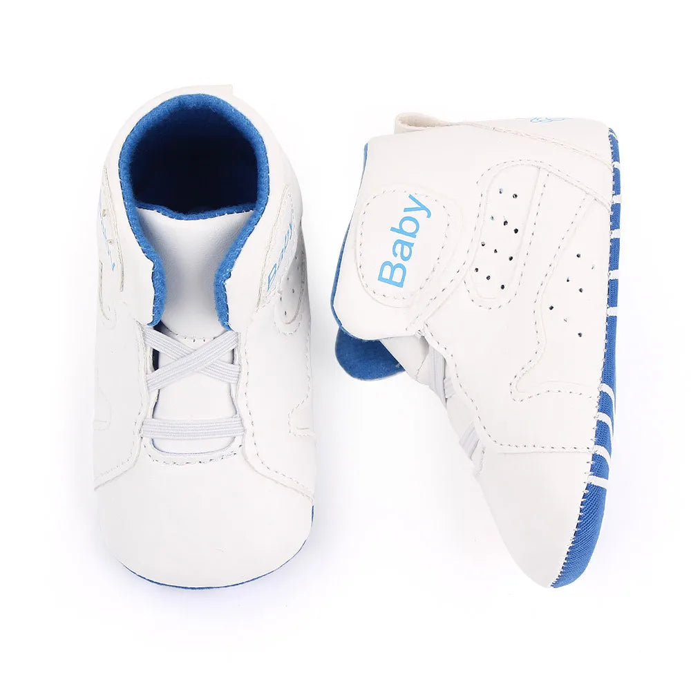 New Baby Boys Girl Sneakers Soft Bottom Non-slip Comfortable Baby Soccer Basketball Sports Shoes Infant First Walker Shoes