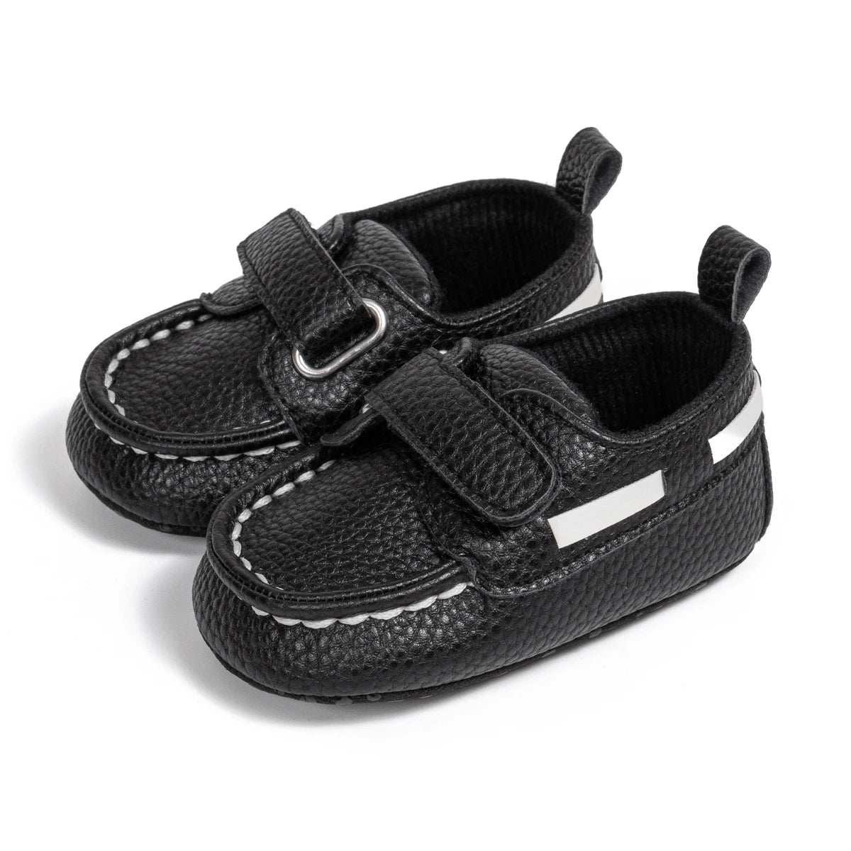 New Unisex Leather Shoes Anti-slip Soft Bottom Baby Boys and Girls Casual Shoes Newborn Toddler First Walkers Crib Shoes 0-18M