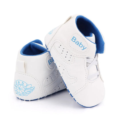 New Baby Boys Girl Sneakers Soft Bottom Non-slip Comfortable Baby Soccer Basketball Sports Shoes Infant First Walker Shoes