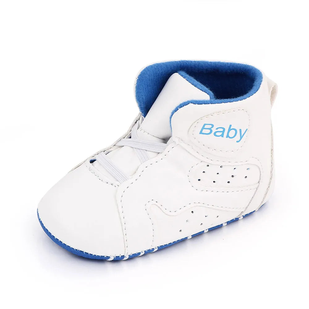 New Baby Boys Girl Sneakers Soft Bottom Non-slip Comfortable Baby Soccer Basketball Sports Shoes Infant First Walker Shoes