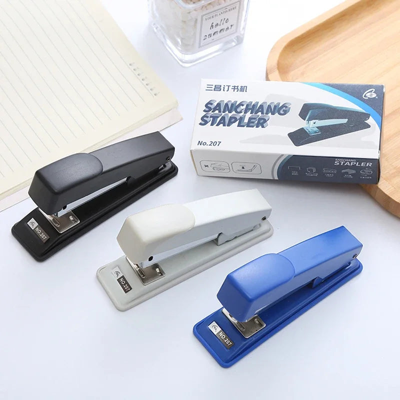 Hand held stapler student office binding machine multi function labor saving durable stapler thickened medium stapler