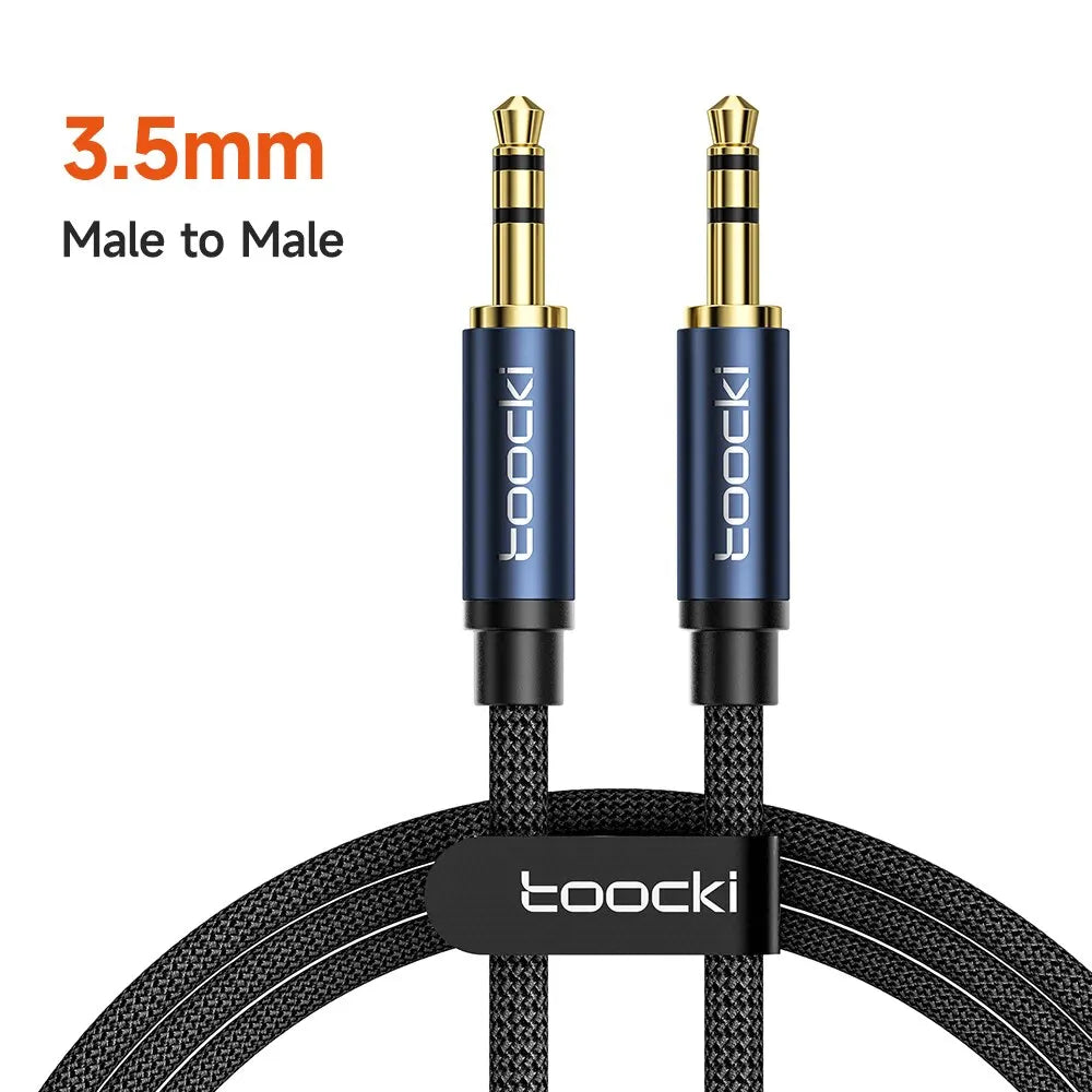 AUX Cable Speaker Cable 3.5mm Jack Male to Male Audio Cable For Car Headphone Adapter Xiaomi Samsung AUX Cord