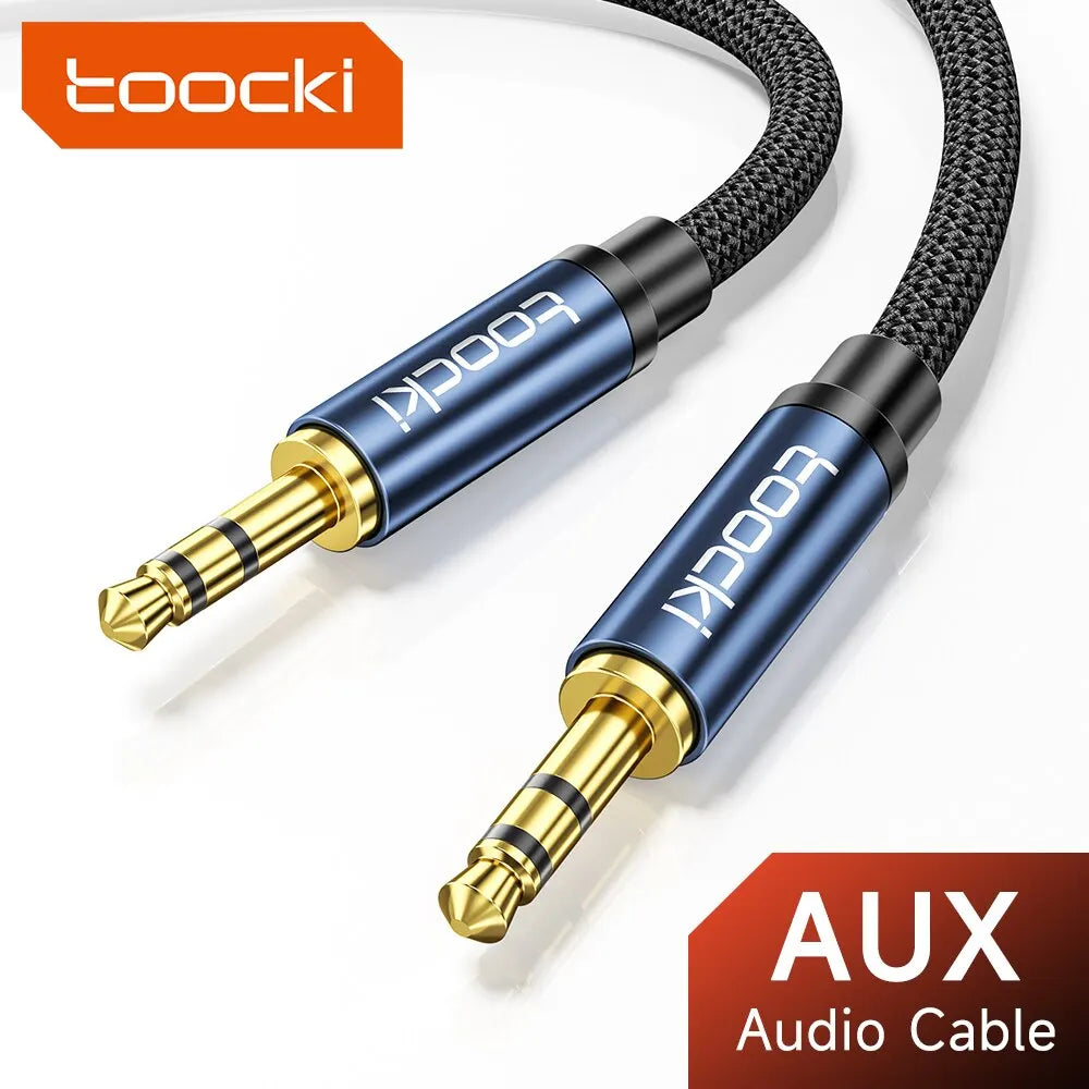 AUX Cable Speaker Cable 3.5mm Jack Male to Male Audio Cable For Car Headphone Adapter Xiaomi Samsung AUX Cord