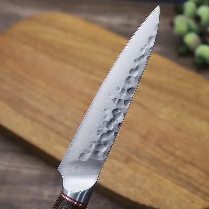 5.5inch Kitchen Knife Stainless Steel Fruit Knife Utility Paring Tomato Steak Knives Forged Boning Knife Kitchen Tools Cookware