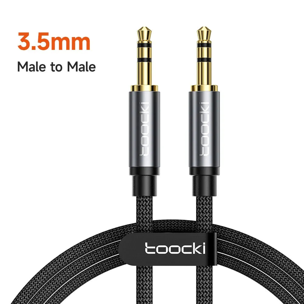 AUX Cable Speaker Cable 3.5mm Jack Male to Male Audio Cable For Car Headphone Adapter Xiaomi Samsung AUX Cord