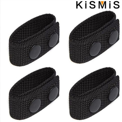 4Pcs Multipurpose Tactical Belt Nylon Buckle with Double Snaps Wide Belt Accessories for Outdoor Sports