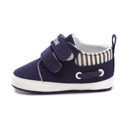 Meckior Baby Boy Sneakers Newborn Striped Soft Sole Casual Baby Boys Girls Shoes First Walker Toddler Crib Shoes Moccasins